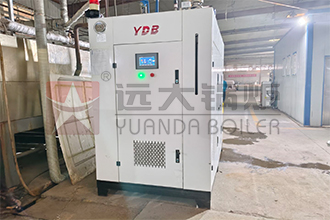 鄭州某地毯集團有限公司LSS1-1.0-Q燃氣蒸汽發生器